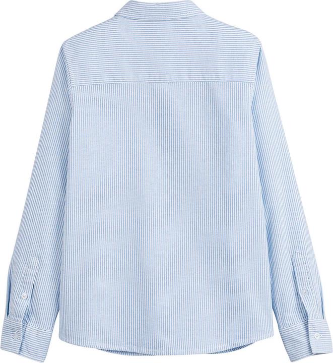 Produktbild La Redoute Collections Gestreifte Hemdbluse mit langen Ärmeln (140)