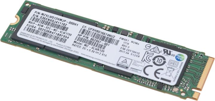 Actual product image HPE Turbo Drive G2 TLC 512GB (512 GB, M.2 2280)