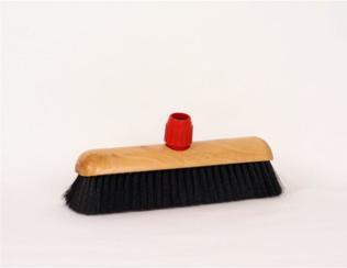 Actual product image Sweeper Black Synthetic Hair 29 cm With (1 pcs.)