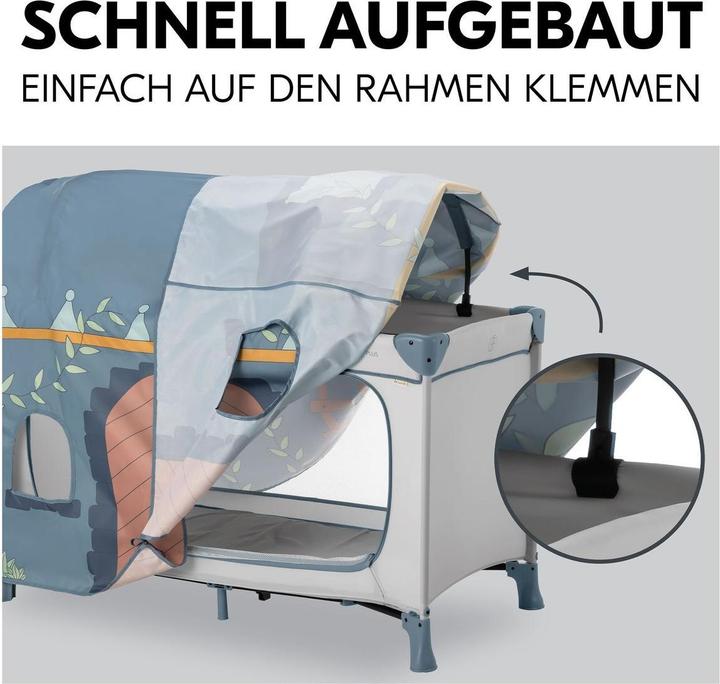 Produktbild Hauck Reisebetten Reisebett Sparset Play N Relax Center inkl.