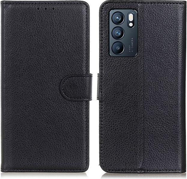 Image du produit MU Classic Série de couvertures de livres en cuir litchi (Oppo Reno 6)