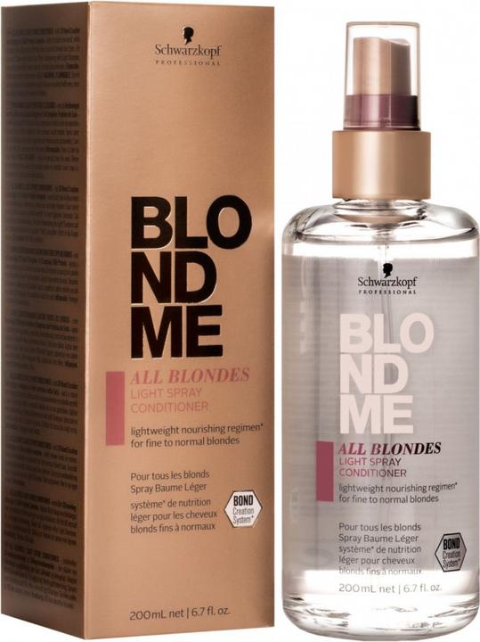 Actual product image Schwarzkopf Blondme - All Blondes Light Spray Conditioner (200 ml)