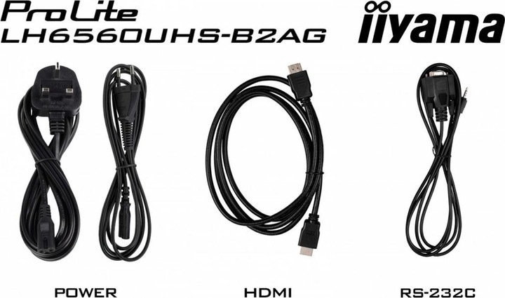 Image du produit iiyama LFD ProLite LH6560UHS-B2AG (3840 x 2160 pixels, 65")