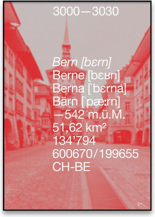 Produktbild Plakativ Bern Poster A2