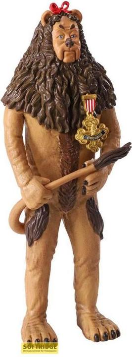 Actual product image Noble Collection Le Magicien d'Oz figurine flexible Bendyfigs Cowardly Lion (with his Badge of Courage) 19 cm