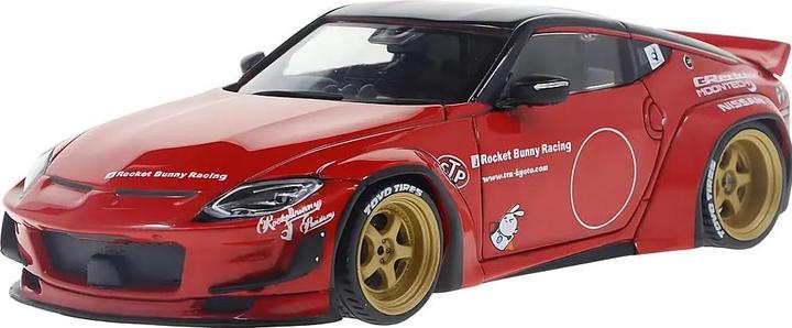Actual product image Solido 1:43 Nissan 400Z Rocket Bunny 2022 red