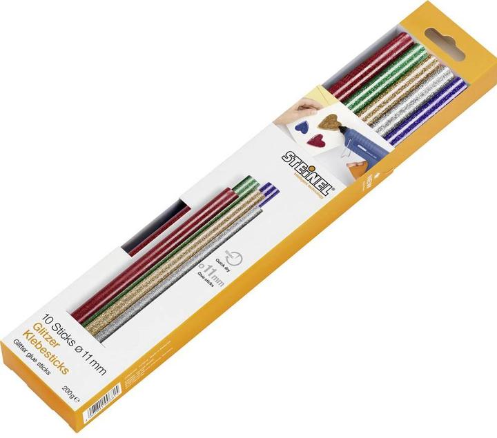 Actual product image Steinel Klebesticks Glitzer