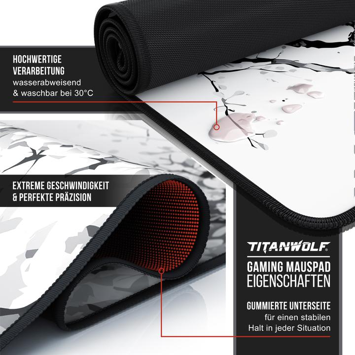 Produktbild Titanwolf Gaming Mauspad XXL (XXL)
