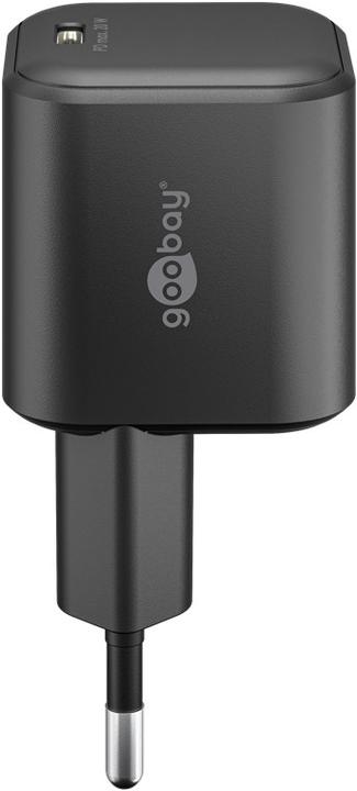 Produktbild Goobay USB-C PD GaN Schnellladegerät Nano 20 W schwarz (20 W, 1 Port)