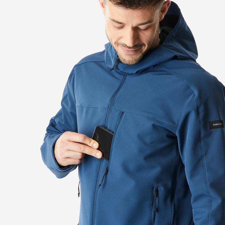 Produktbild Forclaz Softshelljacke Herren - MT500 Windwarm blau (L)