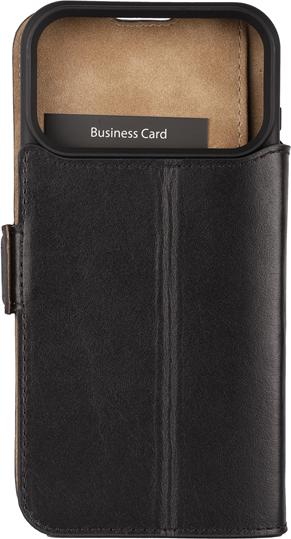 Produktbild Mike Galeli Book-Cover Leder Fabio black (Apple iPhone 17 Pro Max)