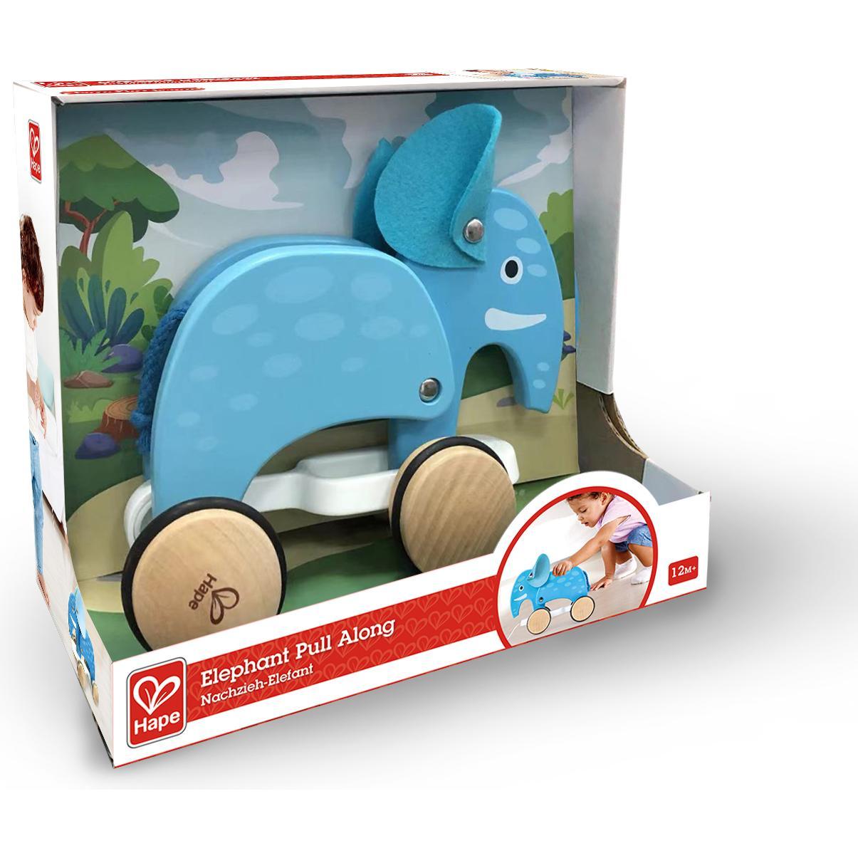 Thumbnail - Hape Nachzieh-Elefant