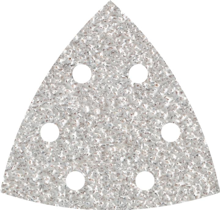 Produktbild wolfcraft 5 Haft-Schleifbl. Stearat K60 Delta 95mm (60)