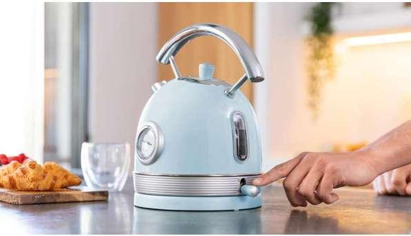 Produktbild Cecotec Elektrischer Wasserkocher ThermoSense 420 Light Blue (1.80 l)