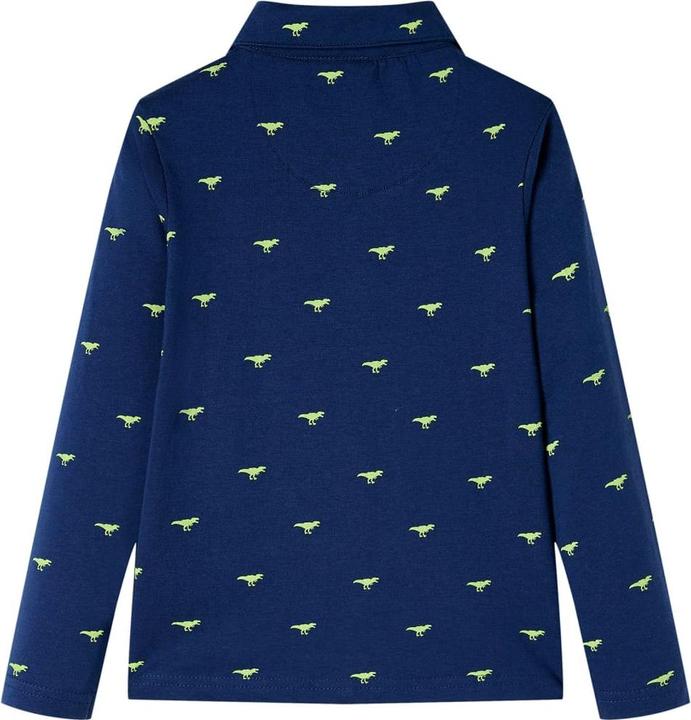 Immagine prodotto vidaXL Camicia da bambino blu navy 116,Materiale: 100 % cotone,Colore (116)