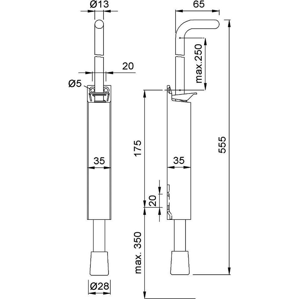 Thumbnail - Kws, Türstopper, Türfeststeller 1048 (1 Stück)