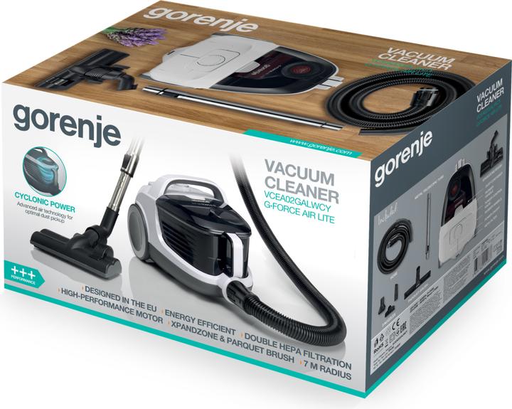 Actual product image Gorenje VCEA02GALWCY Vacuum cleaner bagless 700W