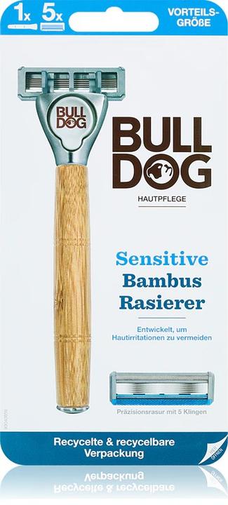 Actual product image Bulldog Sensitive Bamboo Razor + Replacement Head - 1 pc