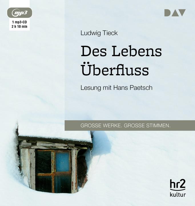 Produktbild Des Lebens Überfluss (Ludwig Tieck, Deutsch)