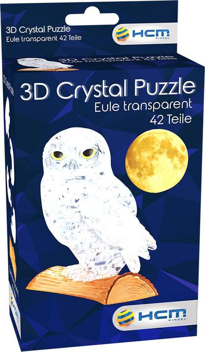 Produktbild HCM Kinzel Crystal Eule Transparent (42 Teile)