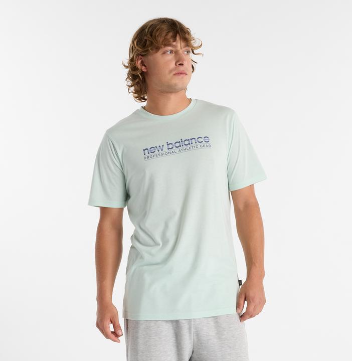 Actual product image New Balance Heathertech Athletic Gear T-Shirt (M)