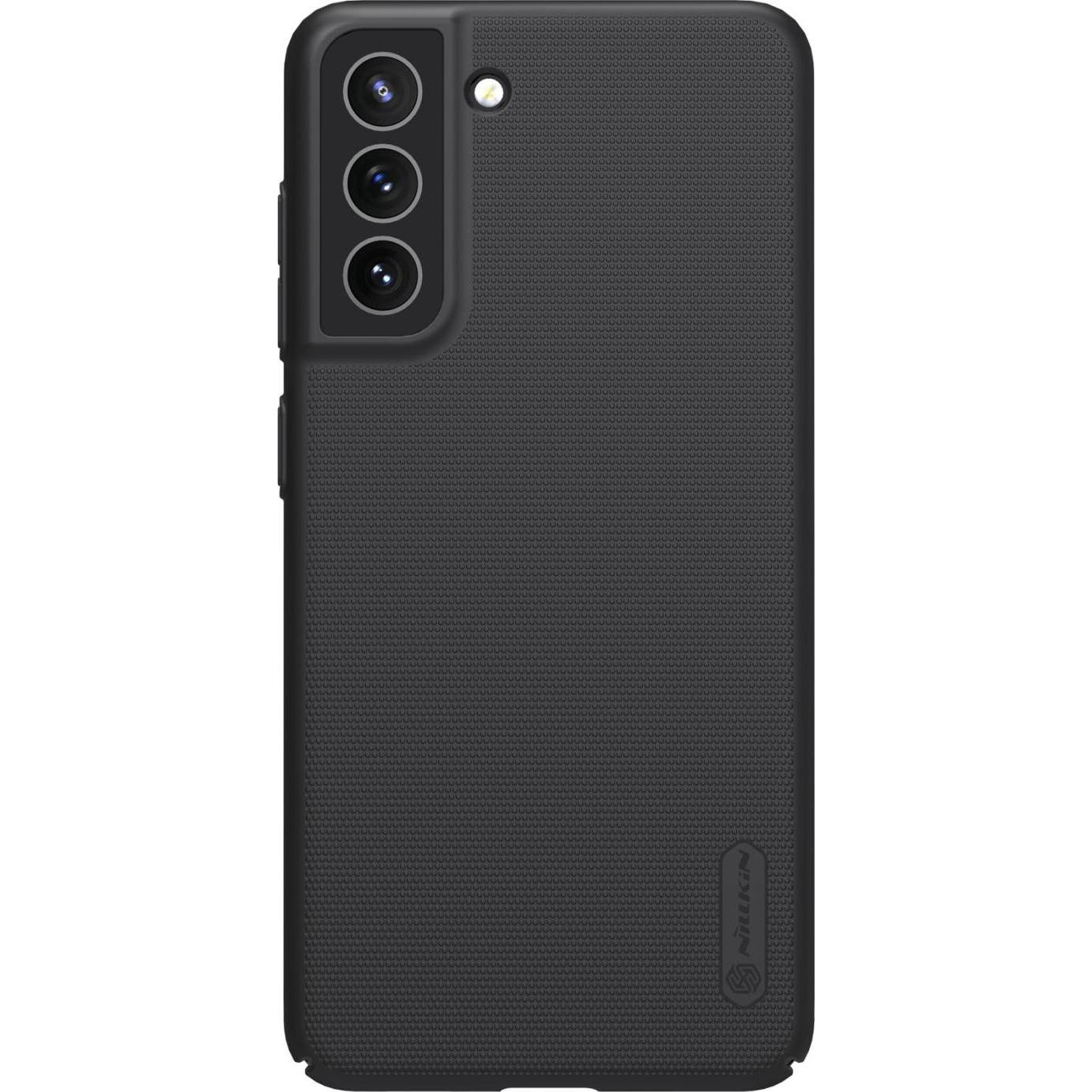 Nillkin Super Frosted Shield (Samsung Galaxy S21 FE), Smartphone Hülle, Schwarz