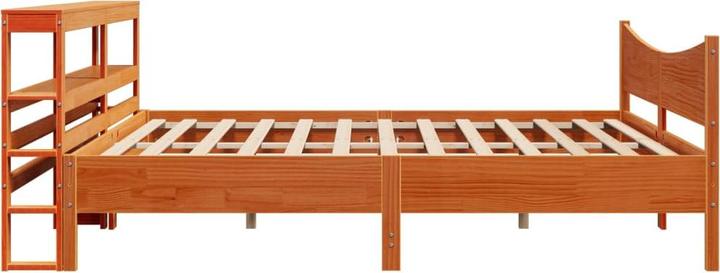 Actual product image vidaXL Bed with pine headboard (140 x 200)