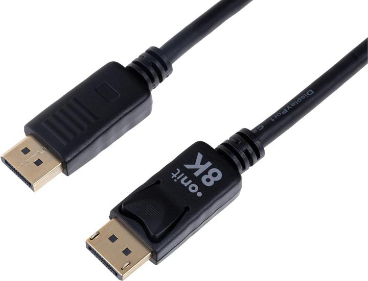 Image du produit Onit Kabel Basic DisplayPort - DisplayPort, 8K/60Hz, 2 m (2 m)