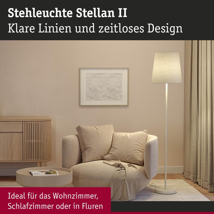 Actual product image Paulmann Stellan II 80103 Stehlampe E27 Creme (E27)
