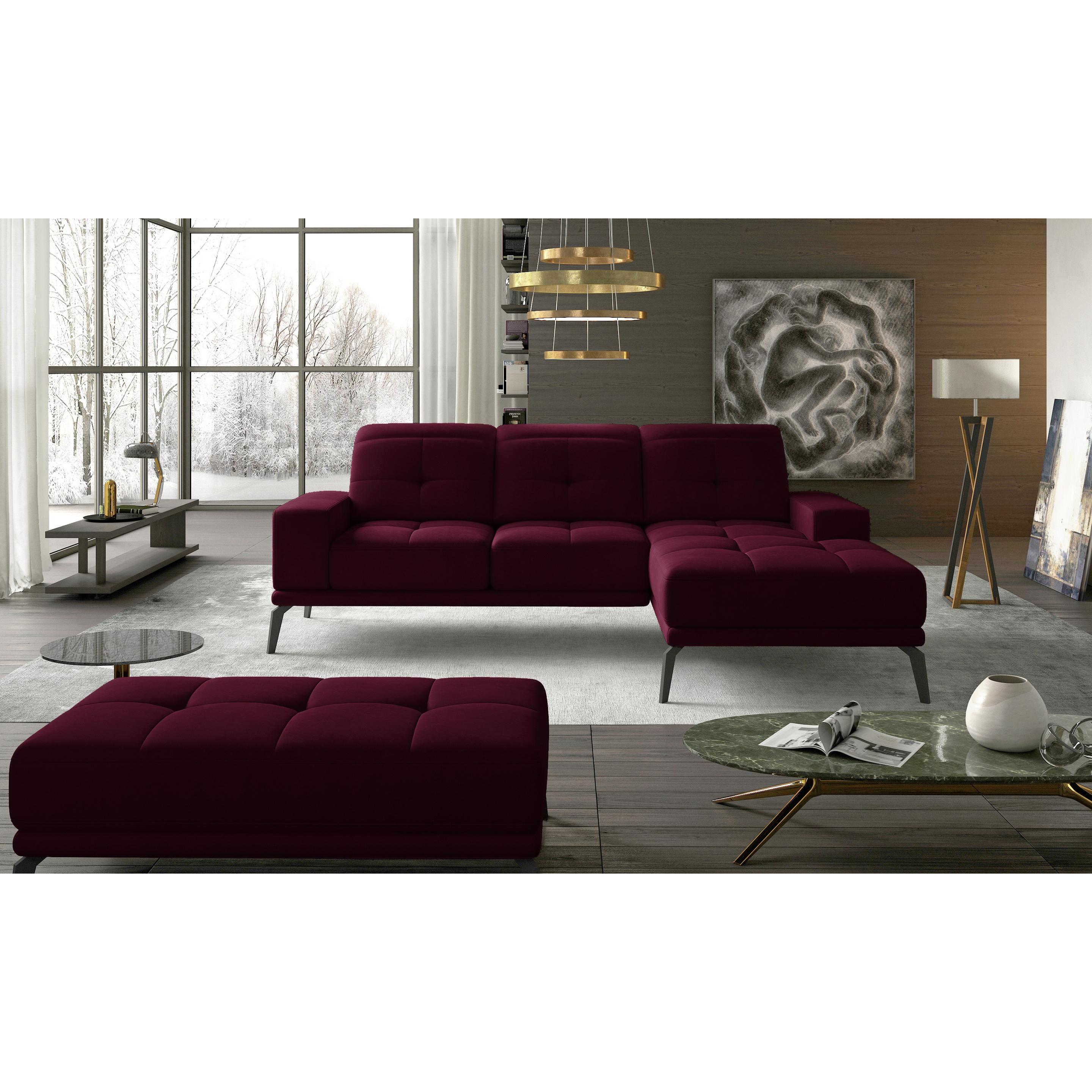 ELTAP, Sofa, Narożnik Torrense + Puf (Ecksofa, 4-Sitzer, Bettsofa)