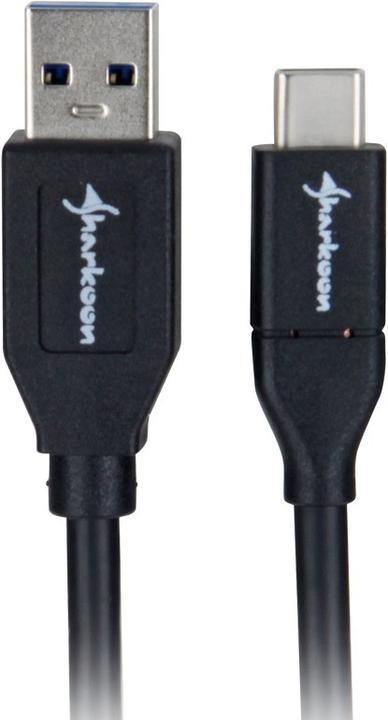 Image du produit Sharkoon USB 3.1 Gen. 2 A auf C (0.50 m, USB 3.1)