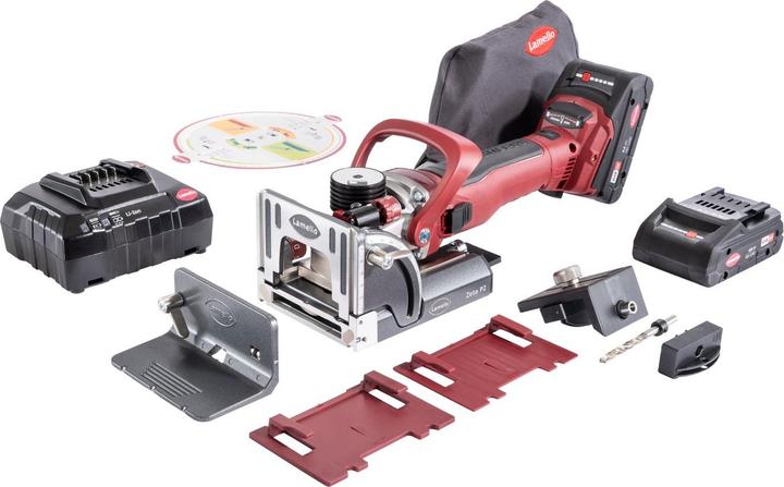 Produktbild Lamello Zeta P2 Akku Nutfräsmaschine, DP, Set, im Systainer, inkl Akkus, Lader Stecker Typ C Euro