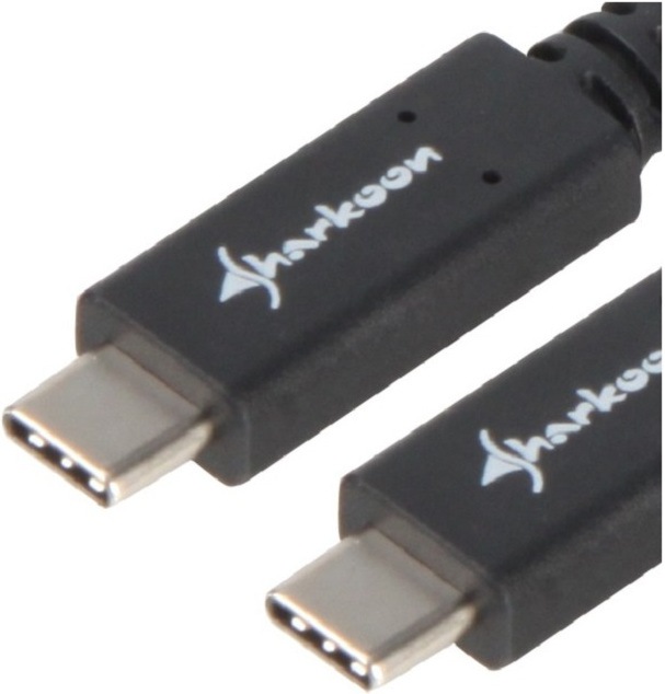 Produktbild Sharkoon USB 3.1 Gen. 2 C auf C (0.50 m, USB 3.1)