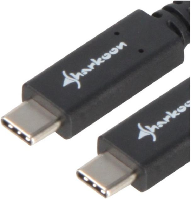 Produktbild Sharkoon USB 3.1 Gen. 2 C auf C (1 m, USB 3.1)