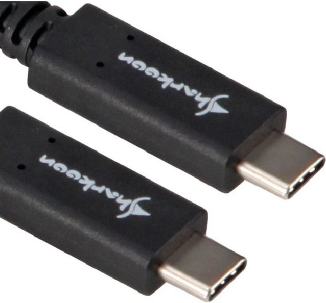 Produktbild Sharkoon USB 3.1 Gen. 2 C auf C (1 m, USB 3.1)