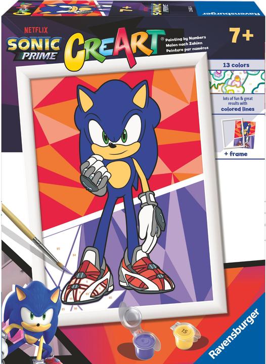 Ravensburger CreArt Série D licensed - Sonic Prime