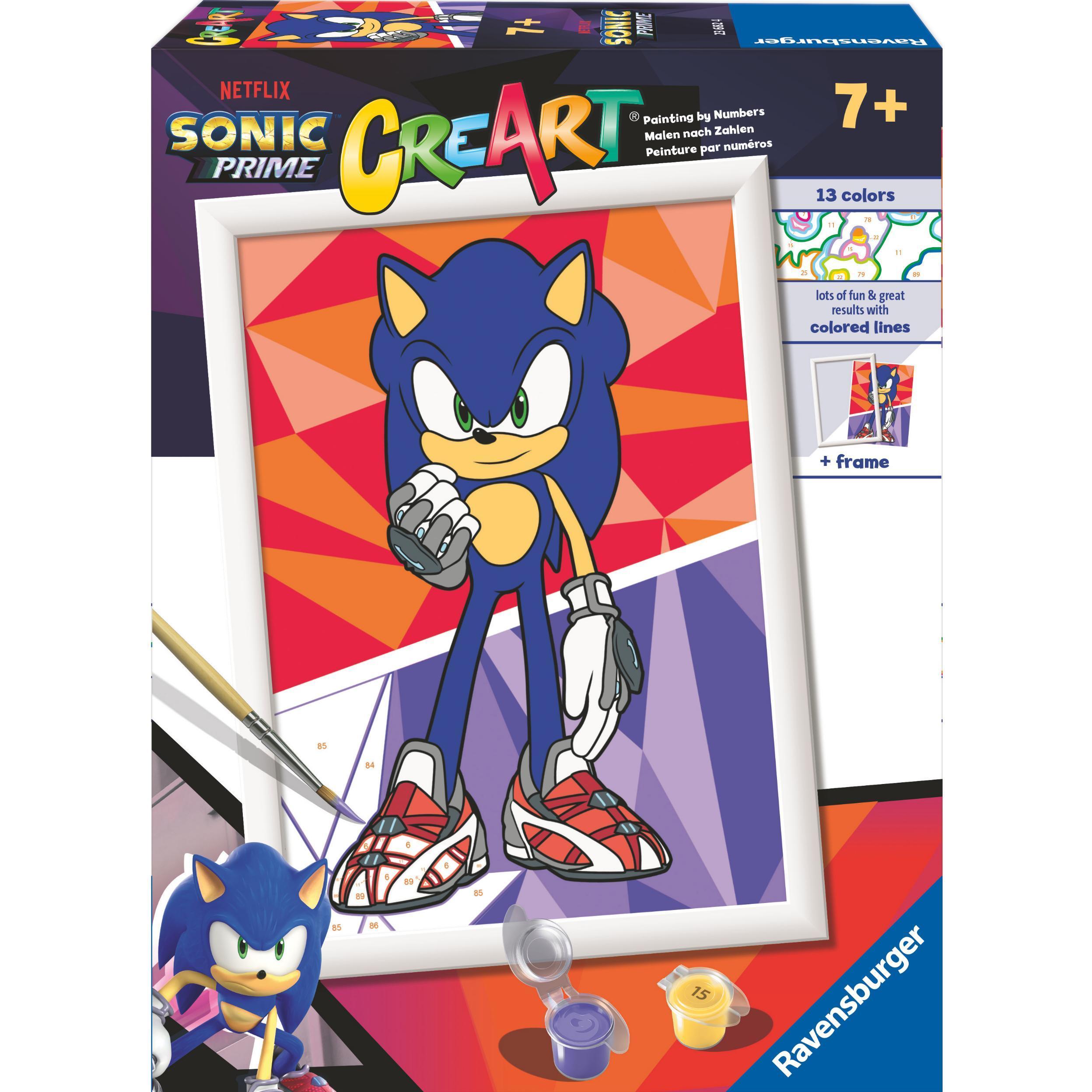 Ravensburger CreArt Serie D licensed - Sonic Prime
