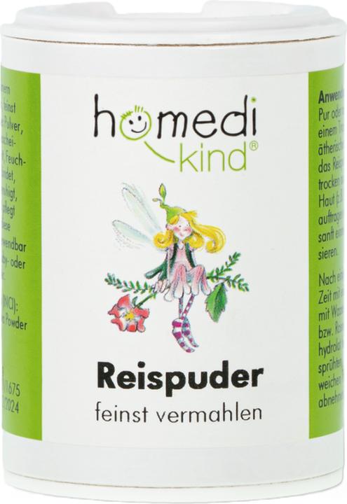 Homedi-kind poudre de riz pour bébé pdr