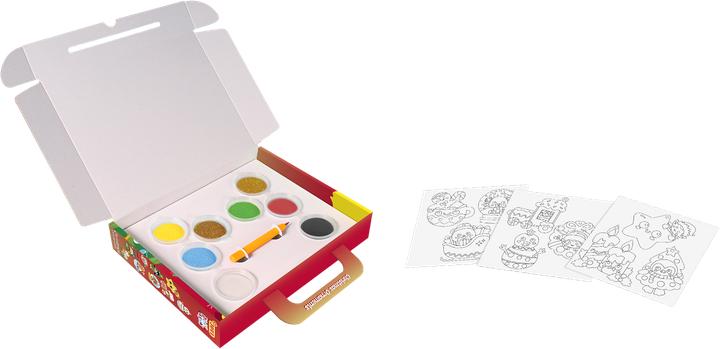 Actual product image Jovi Play&Fun Sand Painting Kit Christmas