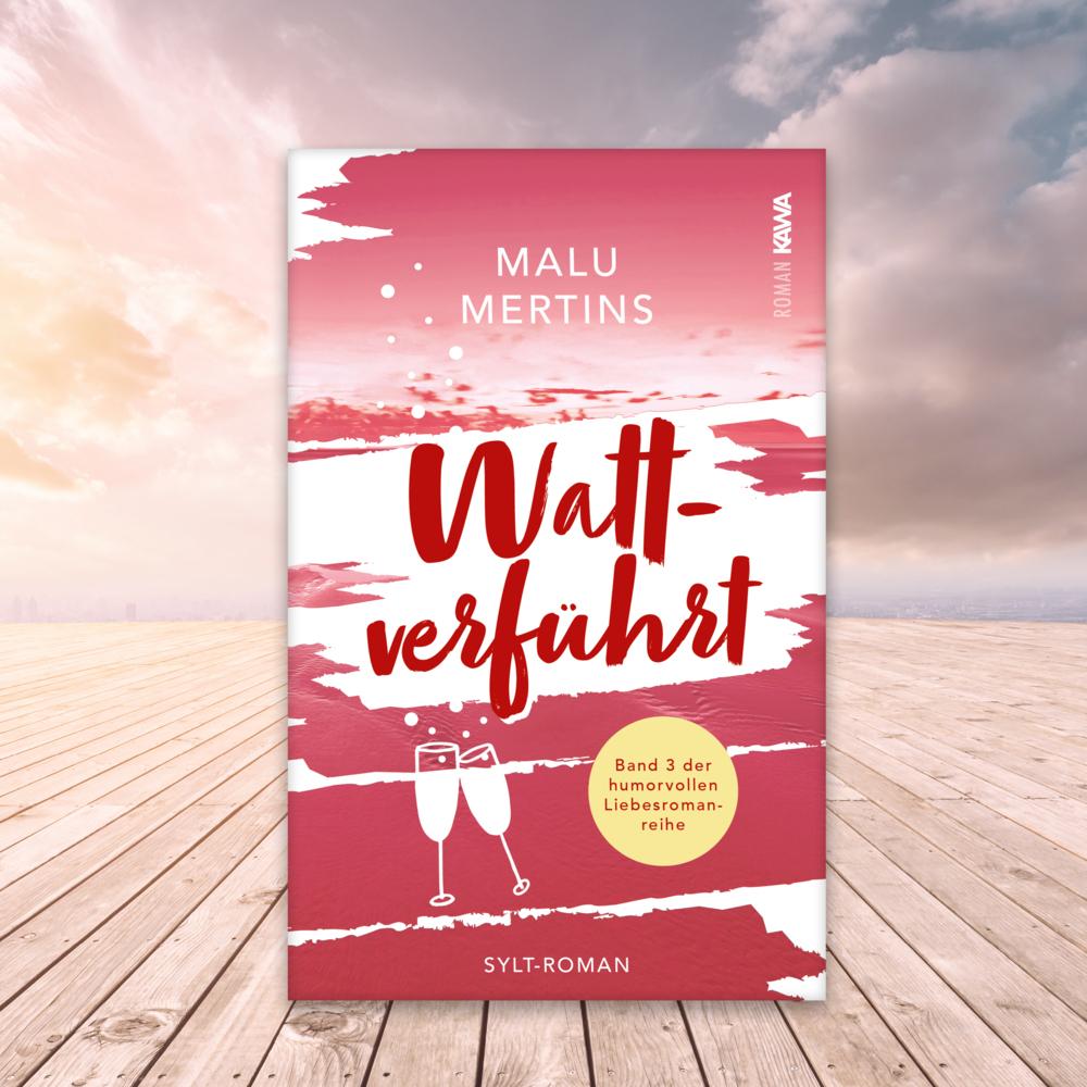 Thumbnail - Mertins:Wattverführt, Belletristik von Malu Mertins, Kampenwand Verlag