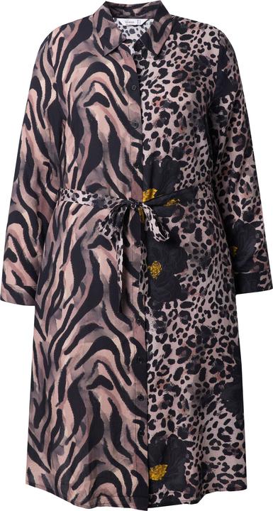 Produktbild Miamoda Blusenkleid, A-Linie, Animal-Patchprint (46)