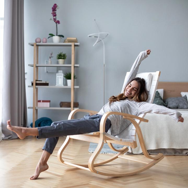 Actual product image Relaxdays standard lamp (1800 lm)