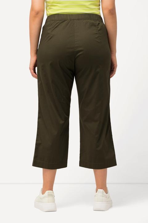 Produktbild Ulla Popken 7/8-Hose Ruby, geformtes Knie, gerades Bein, Elastikbund (42)