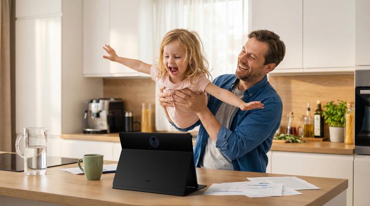 Actual product image TCL TAB 12.2 A1 PLUS SPACE BLUE BUN (WLAN only, 12.20", 128 GB, Space blue)