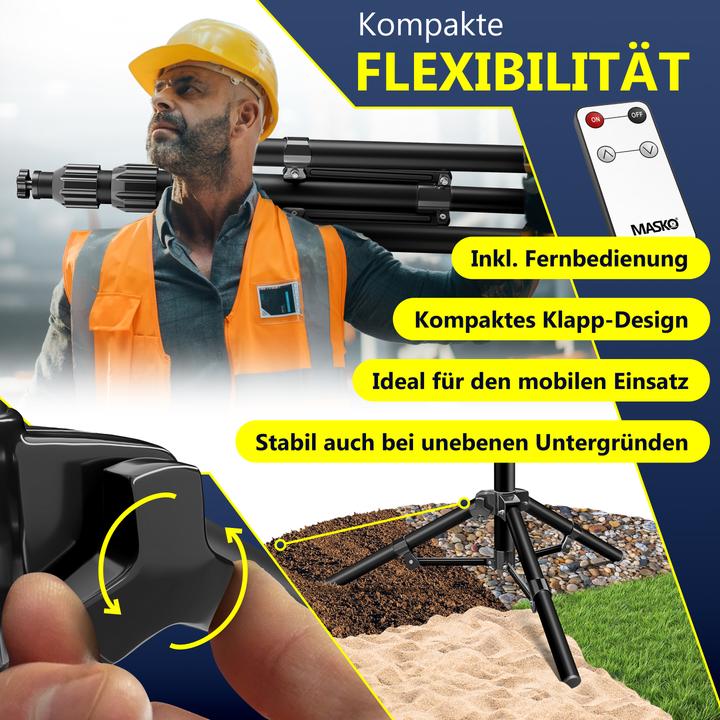 Actual product image Masko LED construction spotlight (8000 lm)