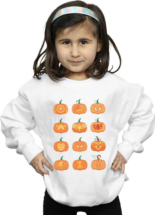 Produktbild Avengers Halloween Pumpkin Sweatshirt Mädchen (128)