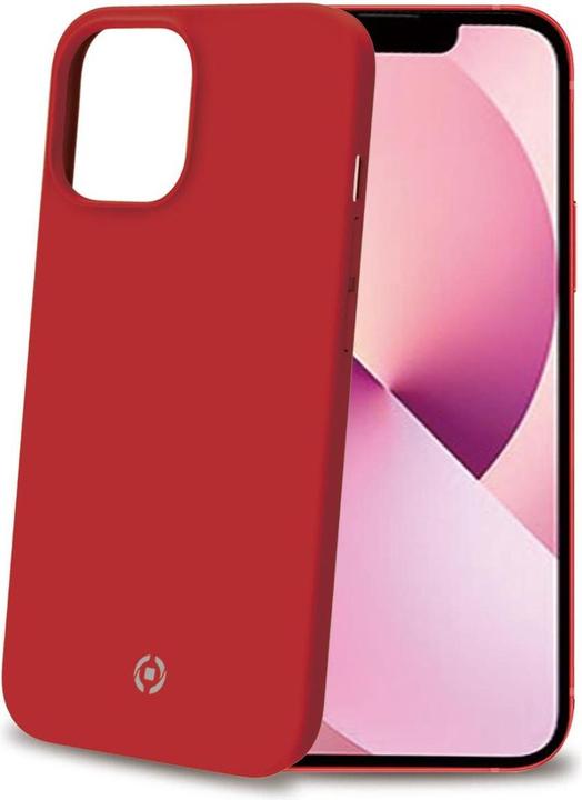 Actual product image Celly FEELING mobile phone case 13.7 cm (5.4') Cover Red (Apple iPhone 13 mini)