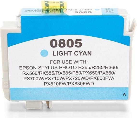 Actual product image Hermex Compatible Ink Cartridge Epson T0807 C13T08074010 (C, FC, LC, LM, M, Y)