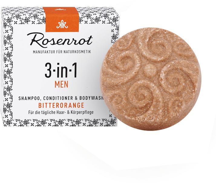 Actual product image Rosenrot MEN 3in1 bitter orange (Solid shampoo, 55 g)
