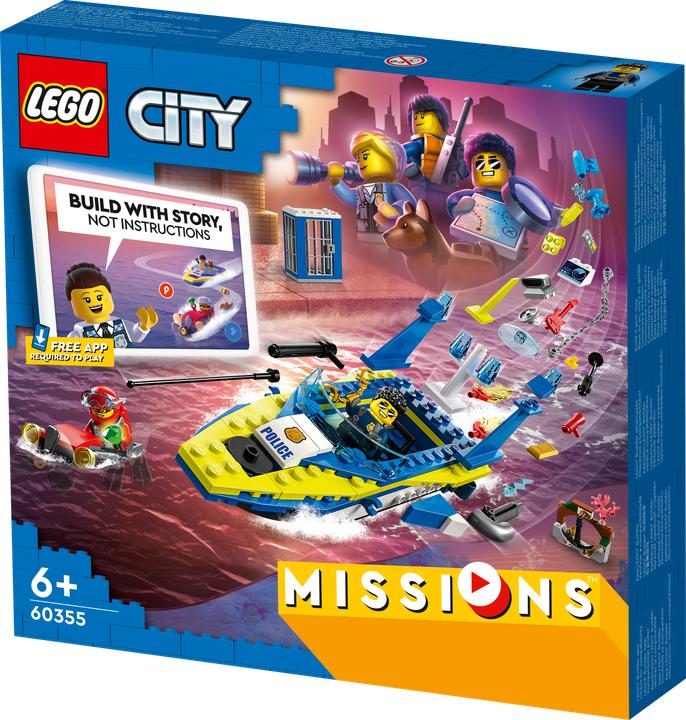 Immagine prodotto LEGO Missioni investigative della polizia acquatica (60355, LEGO City)